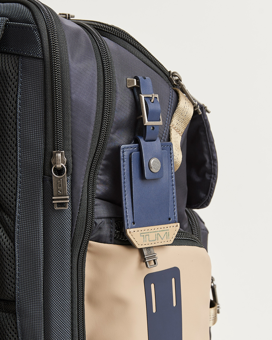 Herren | TUMI Alpha Bravo Nomadic Backpack Midnight Navy/Khaki | TUMI | Alpha Bravo Nomadic Backpack Midnight Navy/Khaki