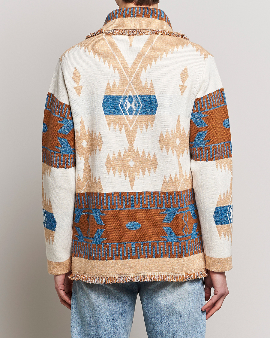 Herren | Pullover | Alanui | Icon Cashmere Jacquard Cardigan Chalk