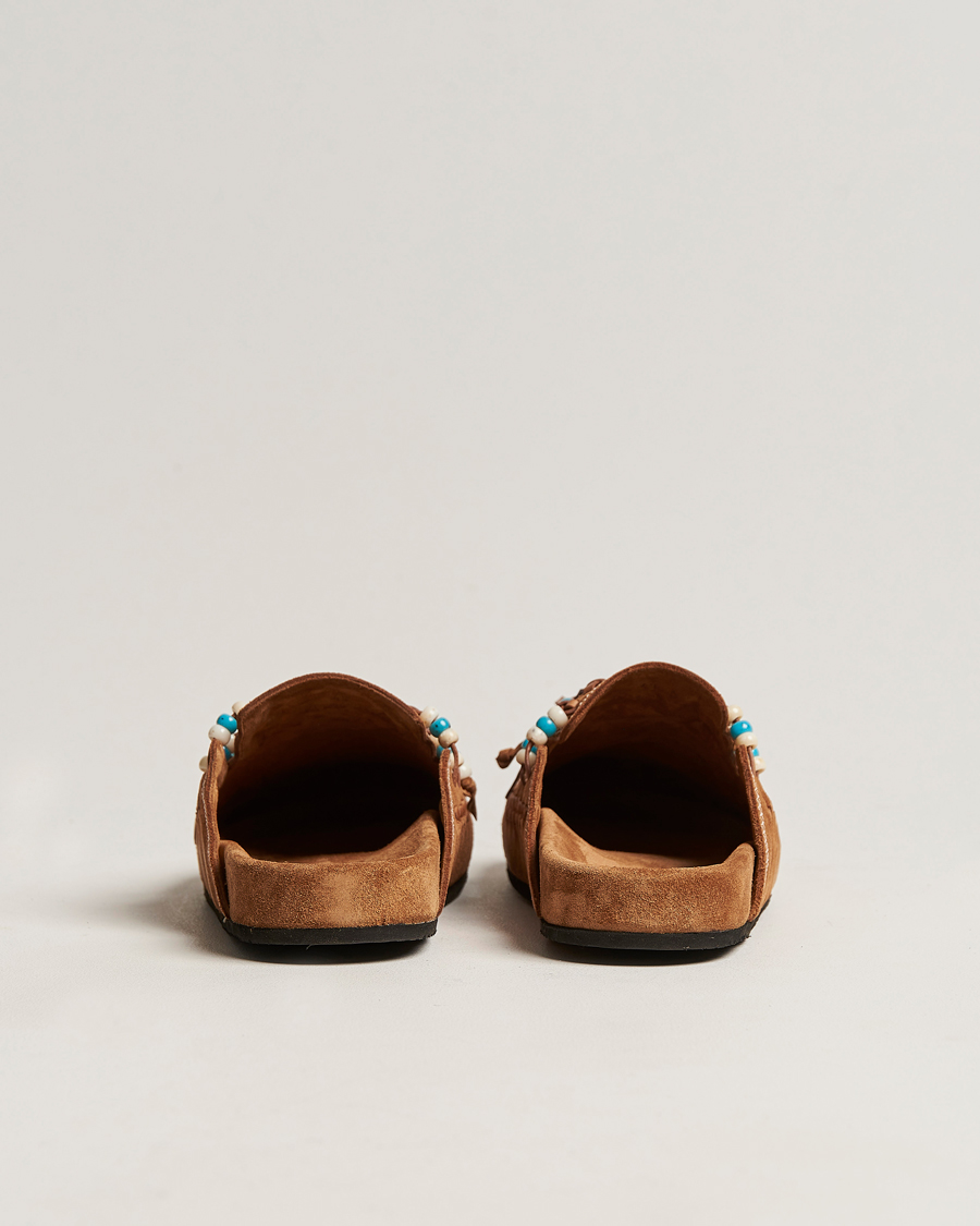 Herren | Alanui Salvation Mountain Mule Brown Suede | Alanui | Salvation Mountain Mule Brown Suede