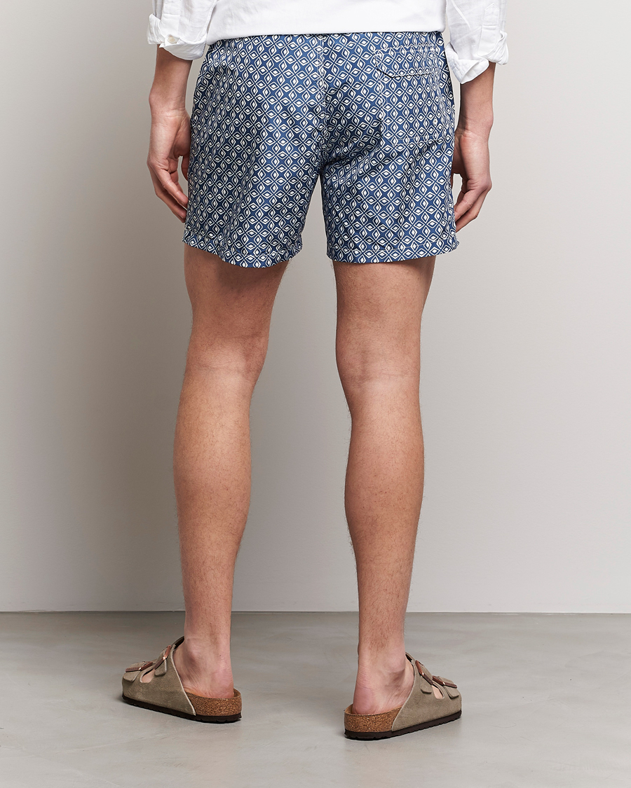 Herren | Badehosen | Altea | Printed Swim Trunks Navy