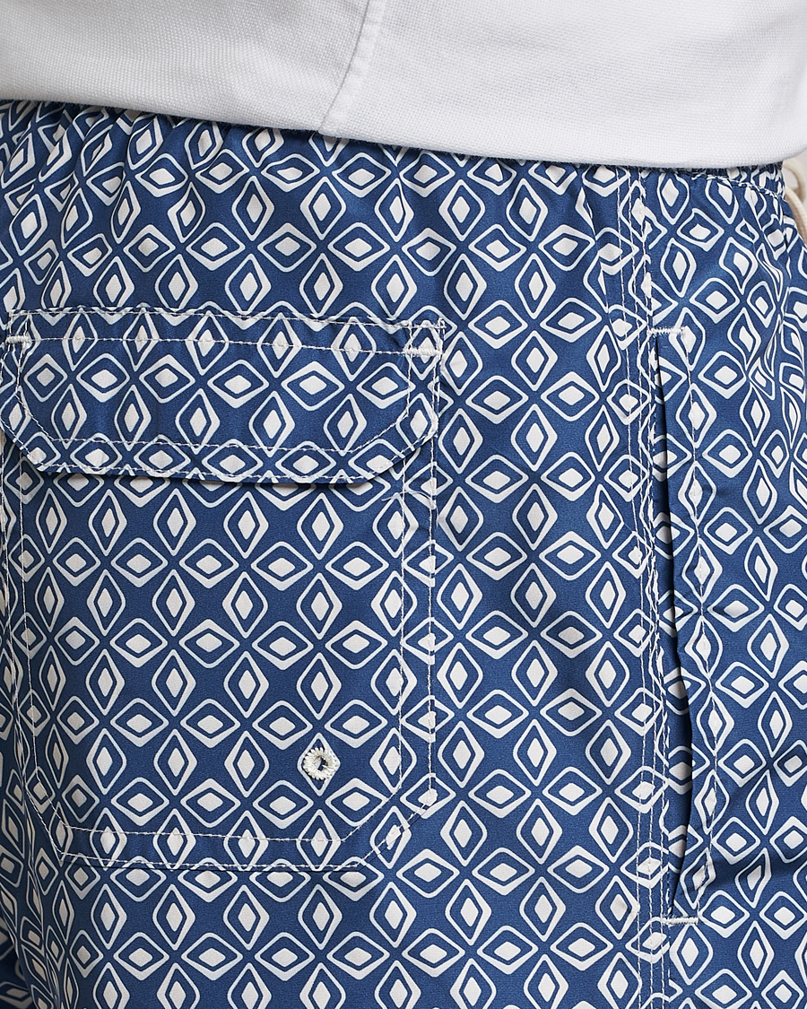 Herren | Badehosen | Altea | Printed Swim Trunks Navy