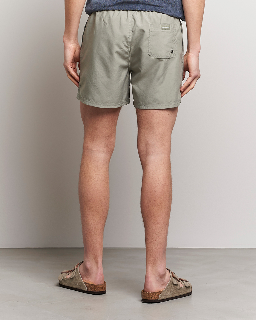 Herren | Badehosen | Bread & Boxers | Swimshorts Sage Green
