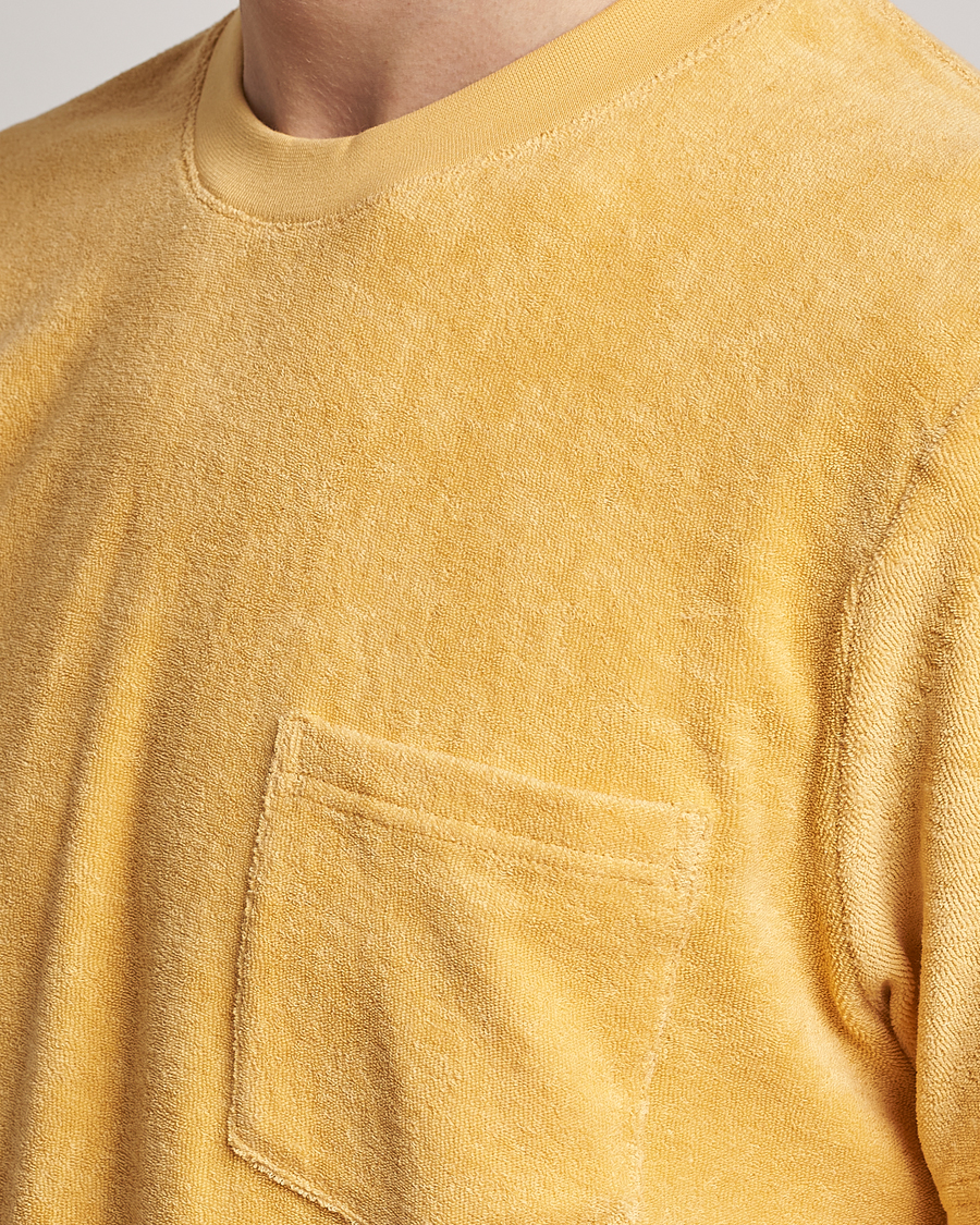 Herren | T-Shirts | Bread & Boxers | Terry Crew Neck T-Shirt Sahara Sun