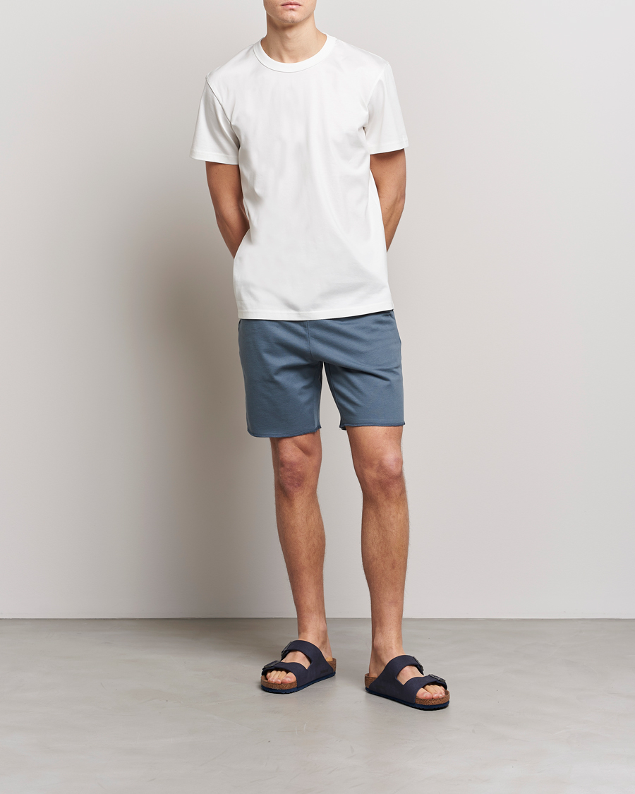 Herren | Shorts | Bread & Boxers | Loungewear Sweatshorts Smoky Blue
