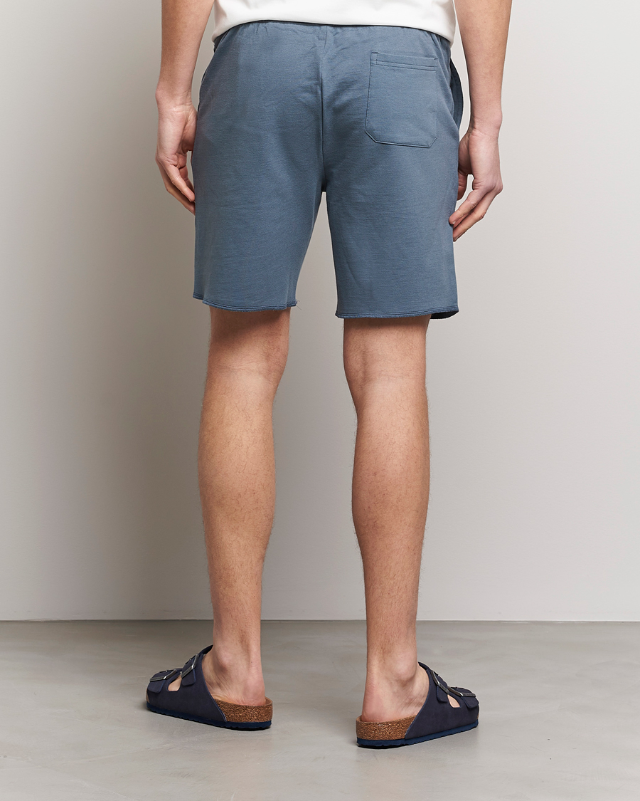 Herren | Shorts | Bread & Boxers | Loungewear Sweatshorts Smoky Blue