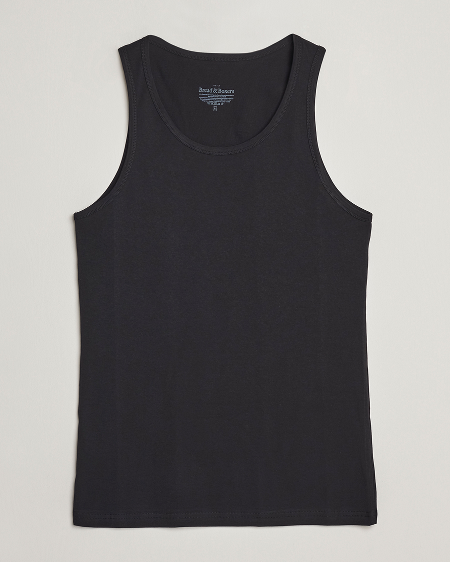 Herren | T-Shirts | Bread & Boxers | 2-Pack Tank Top Black