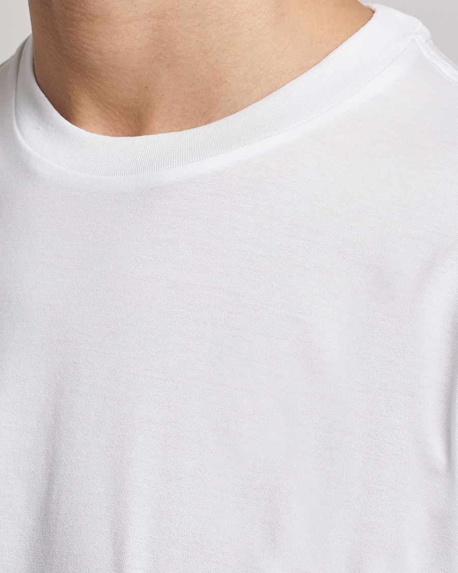 Herren | T-Shirts | Brioni | Short Sleeve Cotton T-Shirt White
