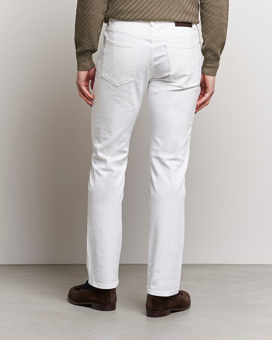 Herren | Hosen | Brioni | Slim Fit 5-Pocket Pants White
