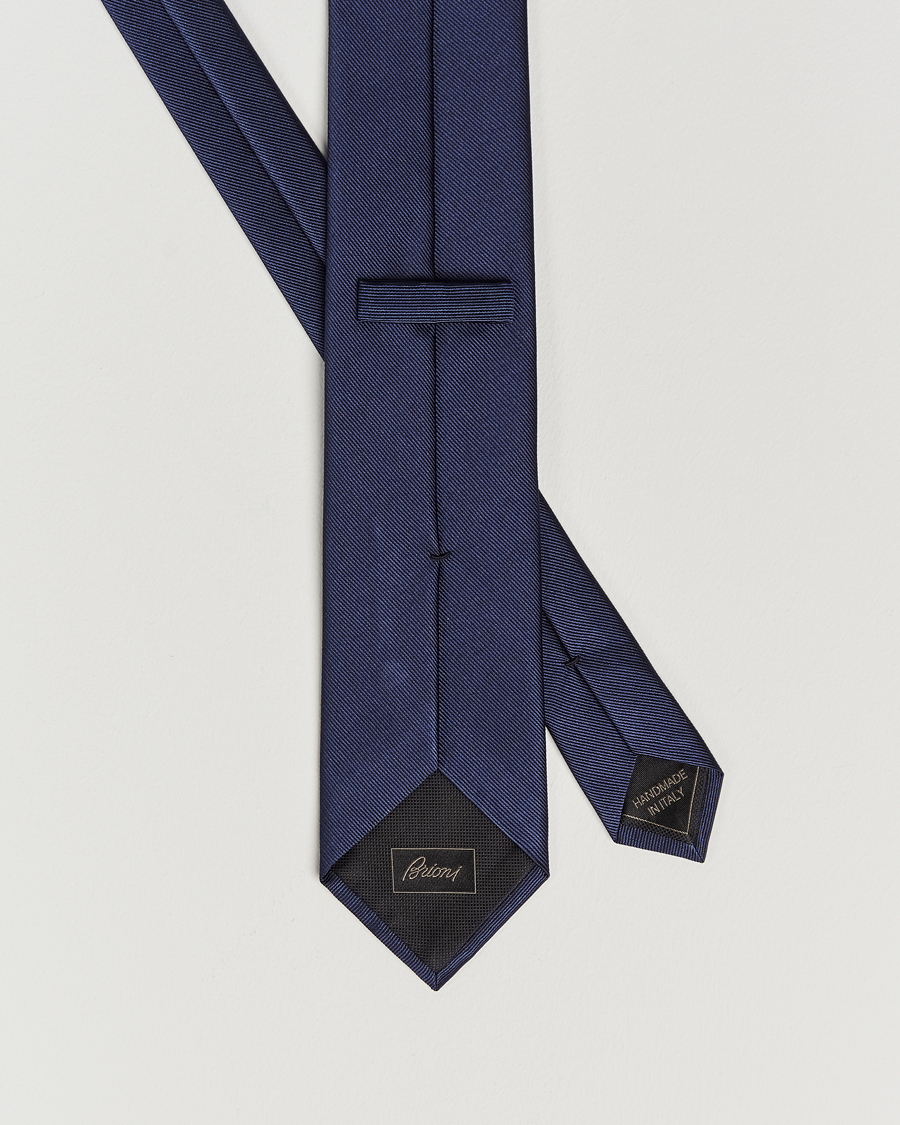 Herren | Brioni Testimonial Jacquard Silk Tie Navy | Brioni | Testimonial Jacquard Silk Tie Navy