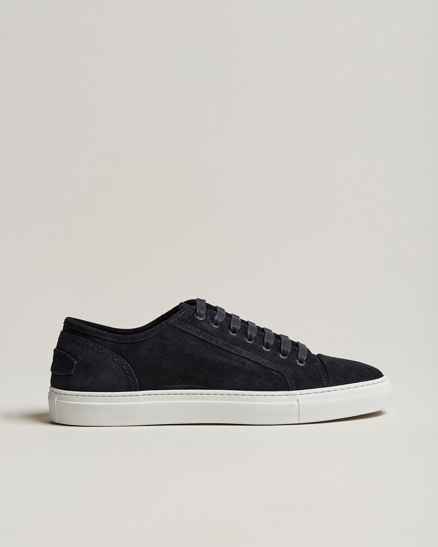 Herren | Brioni Casetta Suede Sneakers Navy | Brioni | Casetta Suede Sneakers Navy