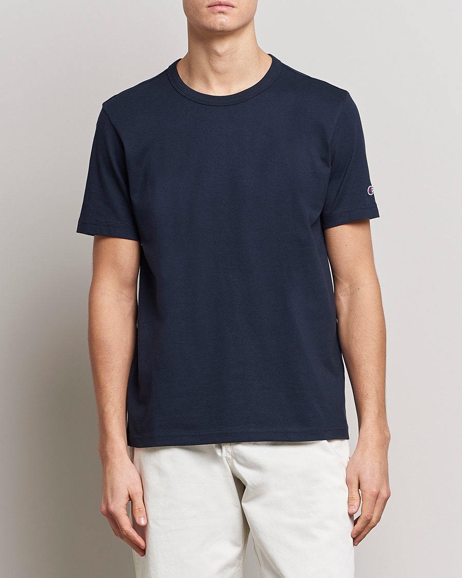Herren | T-Shirts | Champion | Athletic Jersey Tee Navy