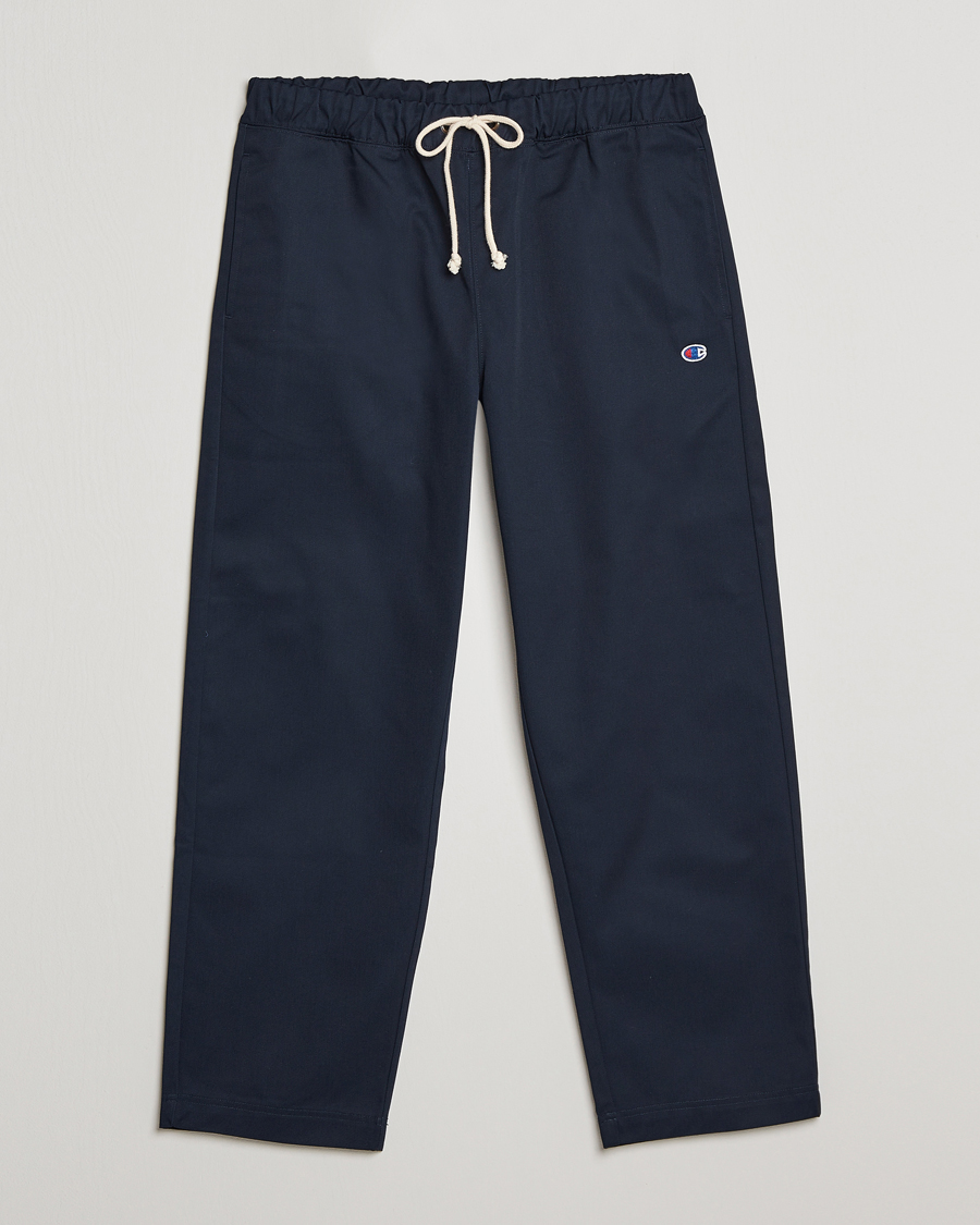 Herren | Hosen | Champion | Straight Fit Twill Drawstring Pants Navy