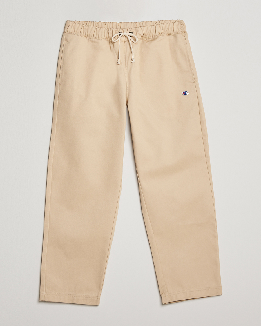 Herren | Hosen | Champion | Straight Fit Twill Drawstring Pants Irish Cream