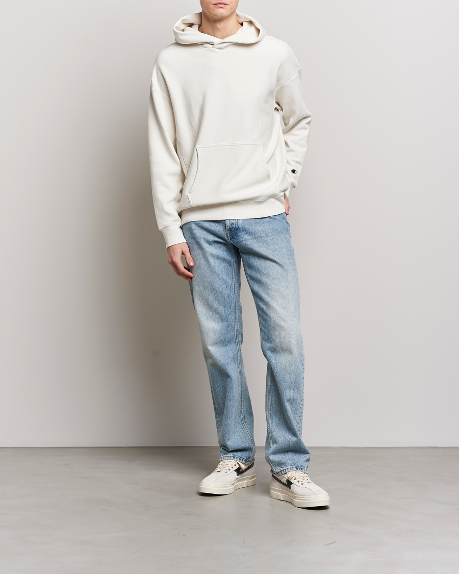 Herren | Pullover | Champion | Heritage Garment Dyed Hood Egret