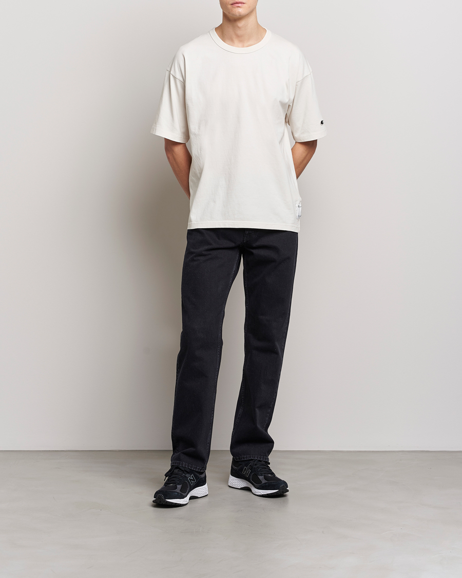 Herren | T-Shirts | Champion | Heritage Garment Dyed T-Shirt Egret