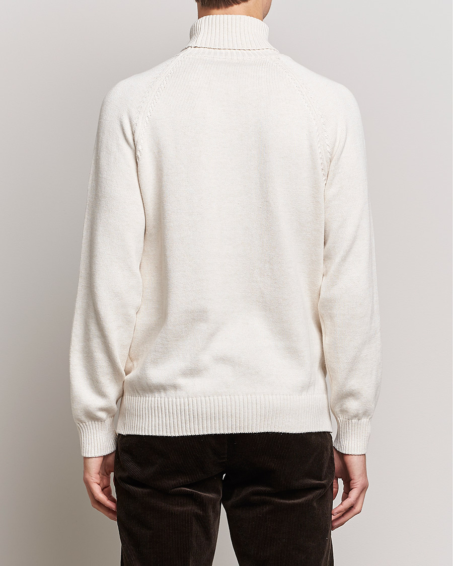 Herren | Pullover | Oscar Jacobson | Connery Cotton Rollneck Off White