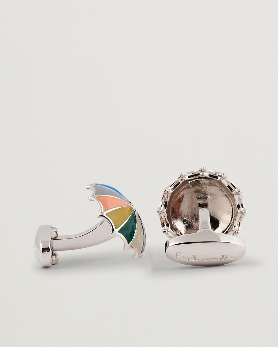 Herren | Paul Smith Umbrella Silver Cufflink Silver | Paul Smith | Umbrella Silver Cufflink Silver