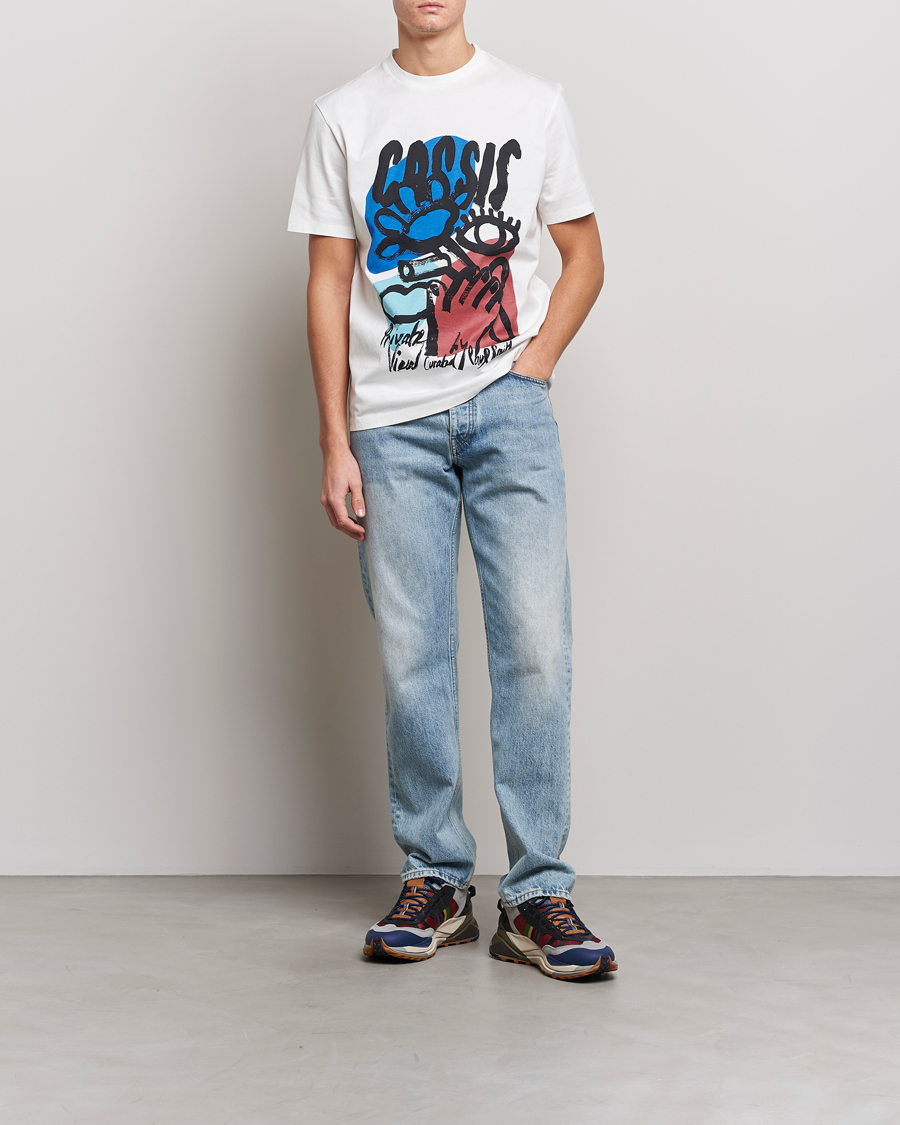 Herren | T-Shirts | Paul Smith | Cassis Print T-Shirt White