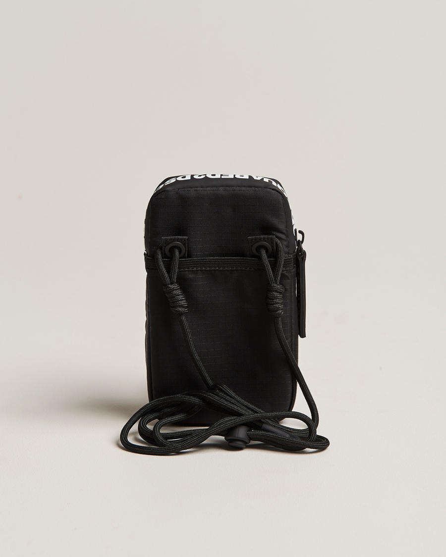 Herren | Dsquared2 Ripstop Phone Neck Pouch Black | Dsquared2 | Ripstop Phone Neck Pouch Black