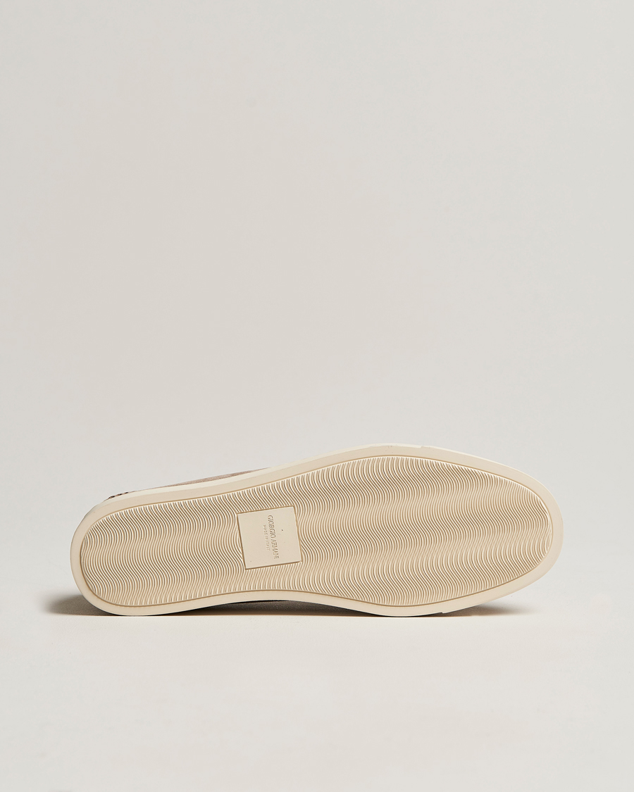 Herren | Giorgio Armani Soft Suede Loafers Sand | Giorgio Armani | Soft Suede Loafers Sand