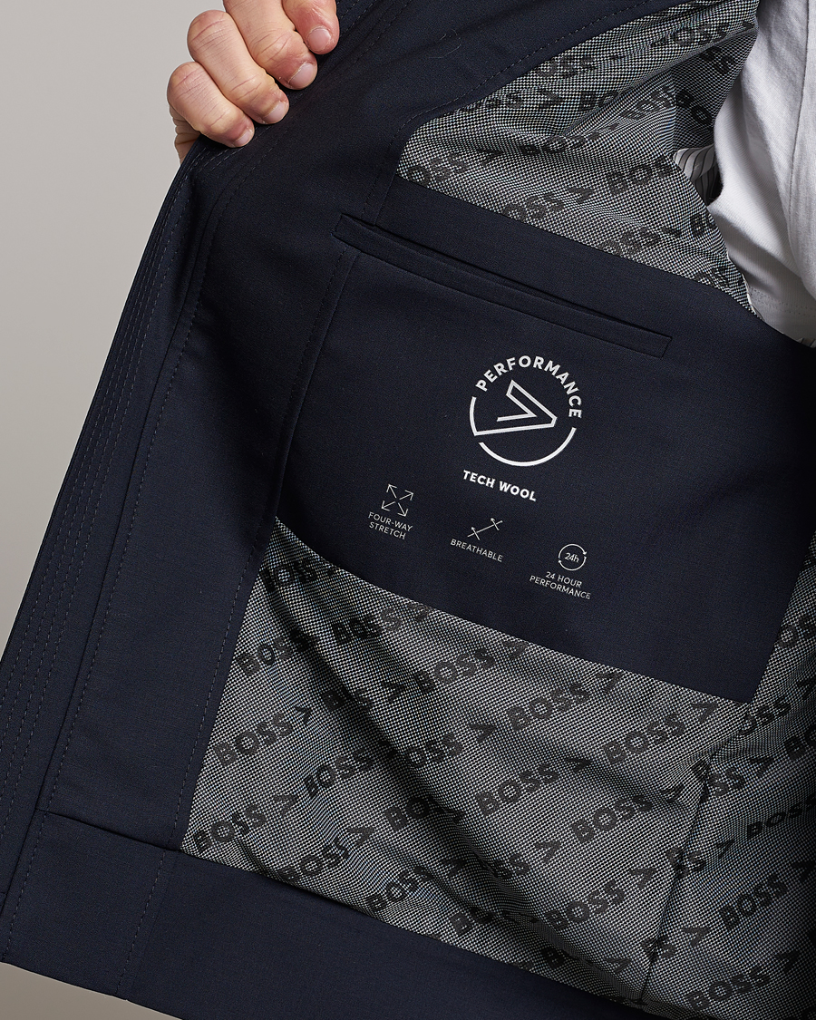 Herren | Jacken | BOSS BLACK | Hanry Wing Jacket Dark Blue