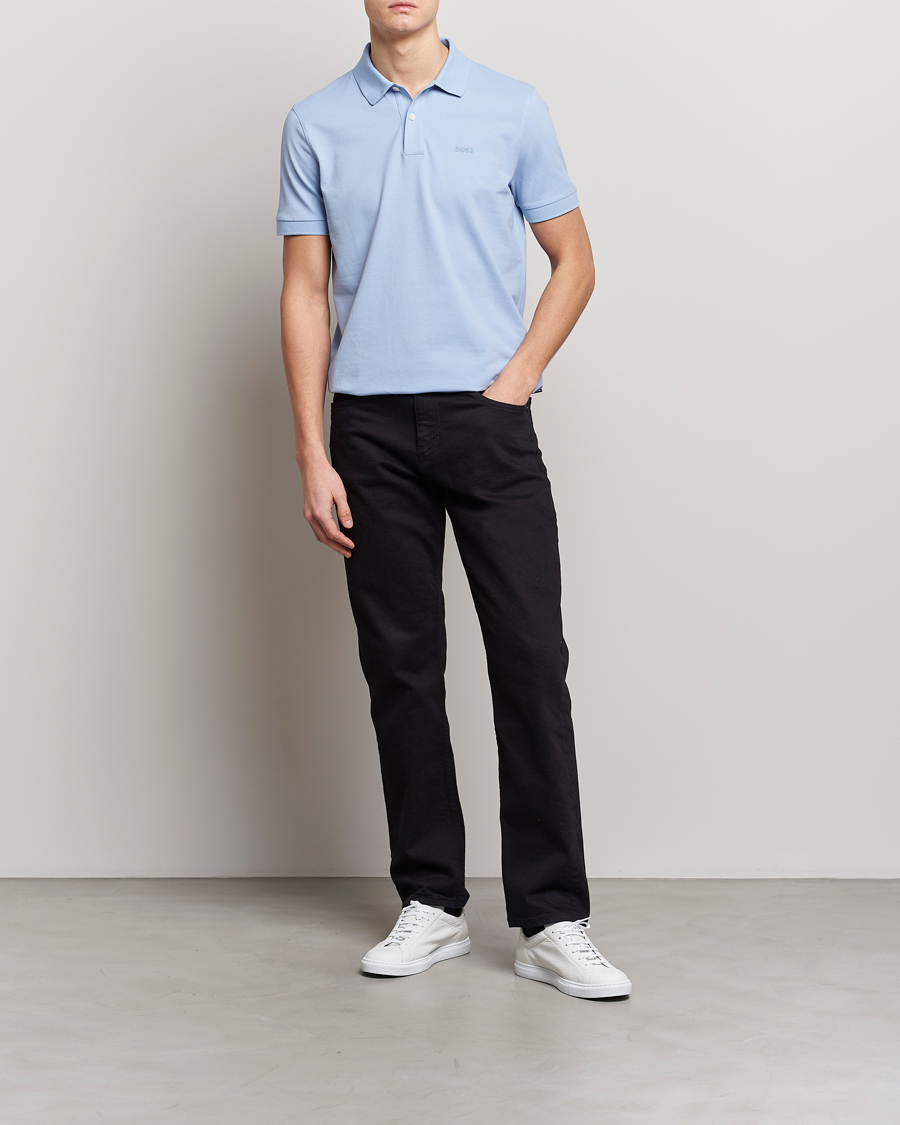 Herren | Poloshirts | BOSS BLACK | Pallas Polo Open Blue