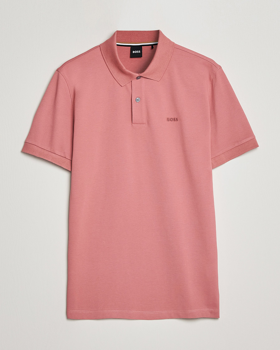 Herren | Poloshirts | BOSS BLACK | Pallas Polo Open Pink