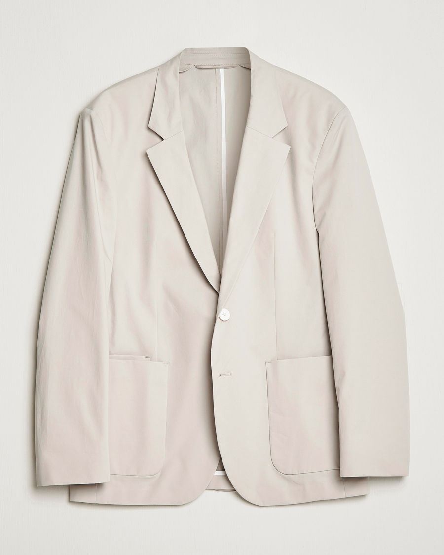 Herren | Sakkos | HUGO | Haero Cotton Patch Pocket Blazer Light Beiege