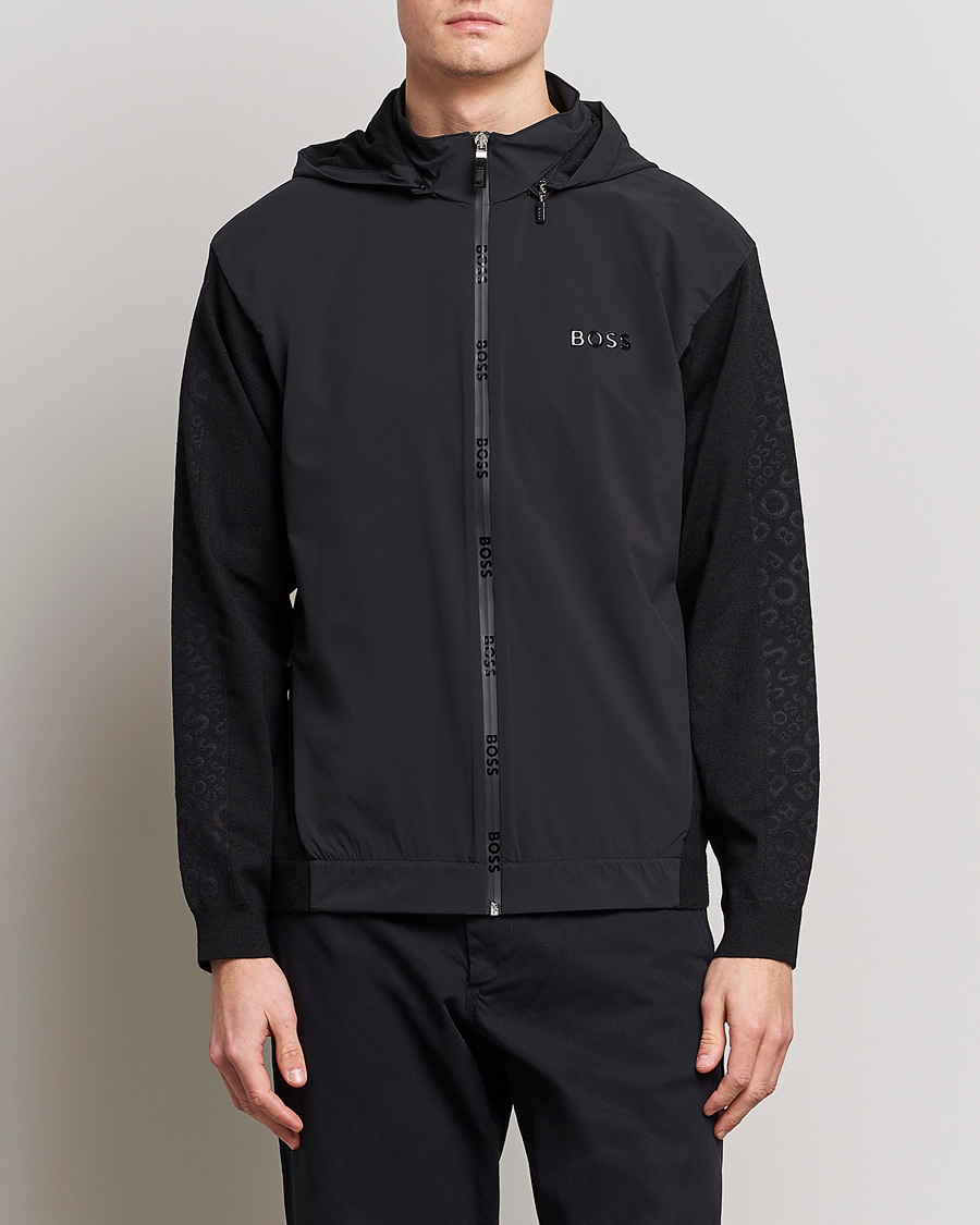 Herren | Jacken | BOSS GREEN | Zimon Mirror Jacket Black