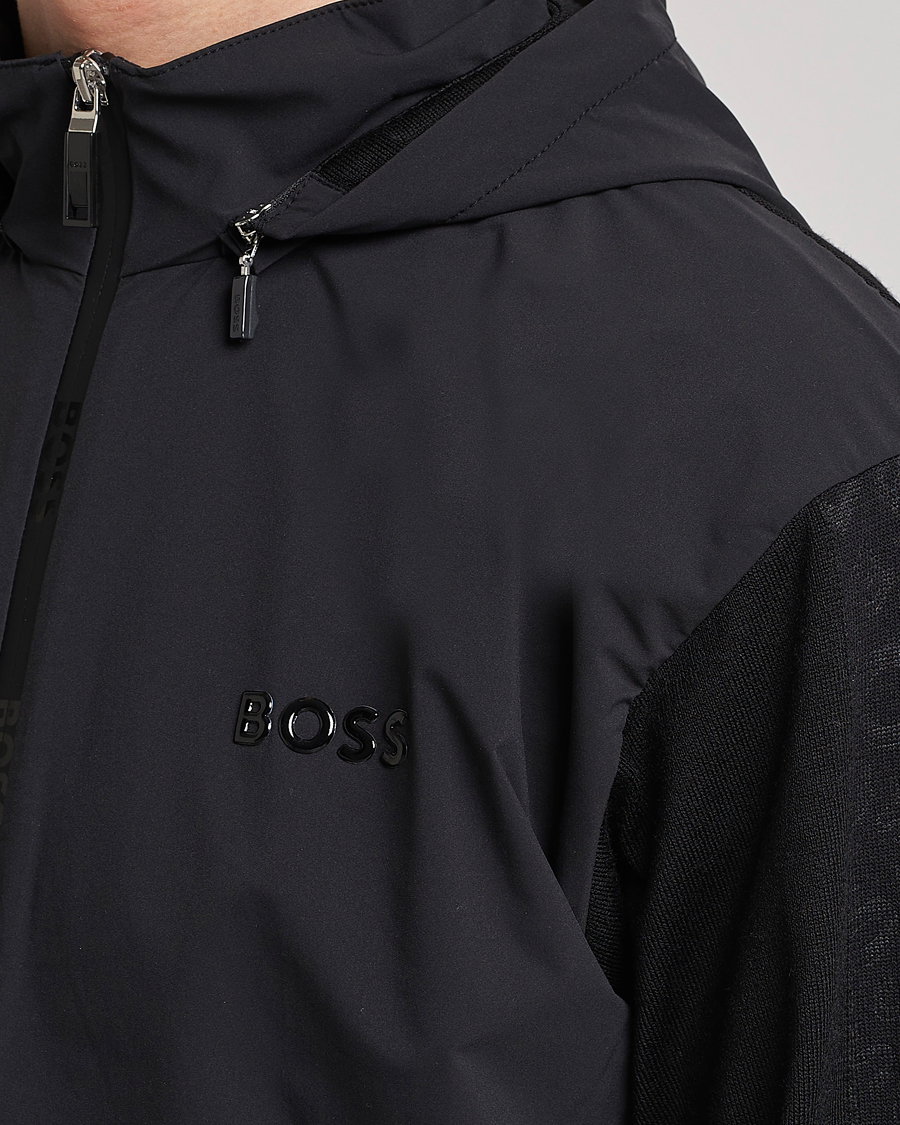 Herren | Jacken | BOSS GREEN | Zimon Mirror Jacket Black