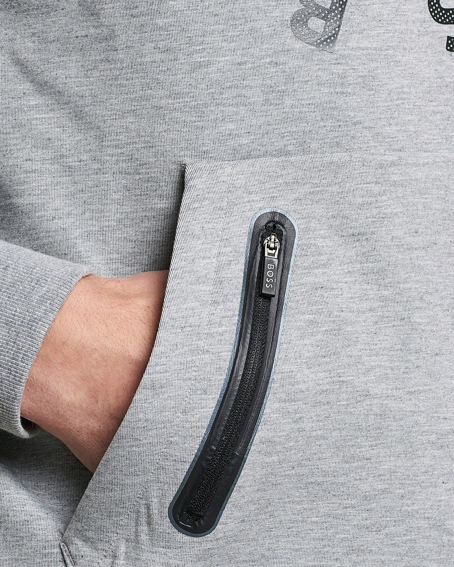 Herren | Pullover | BOSS GREEN | Soody Hoodie Light Grey