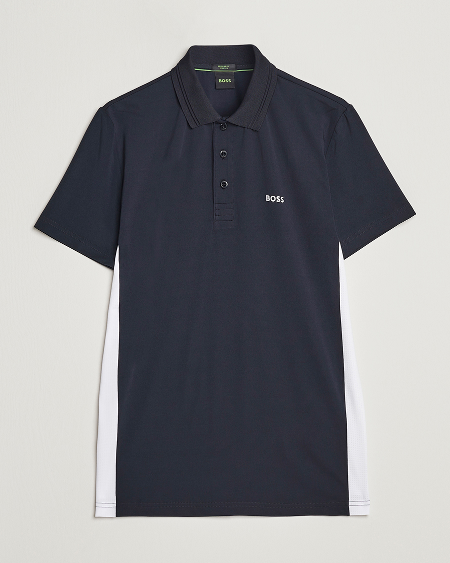 Herren | Poloshirts | BOSS GREEN | Paddytech Piké Dark Blue