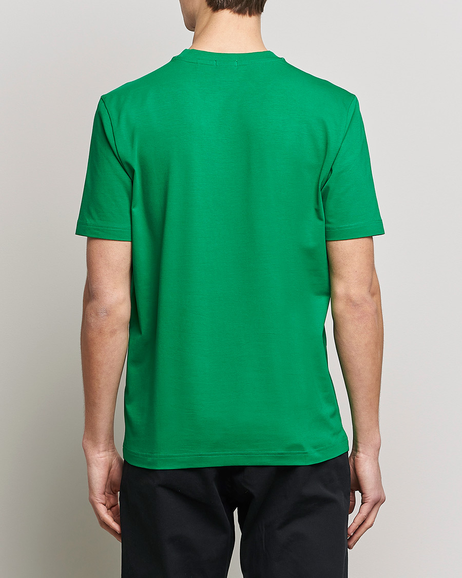 Herren | T-Shirts | BOSS GREEN | Logo Crew Neck T-Shirt Open Green