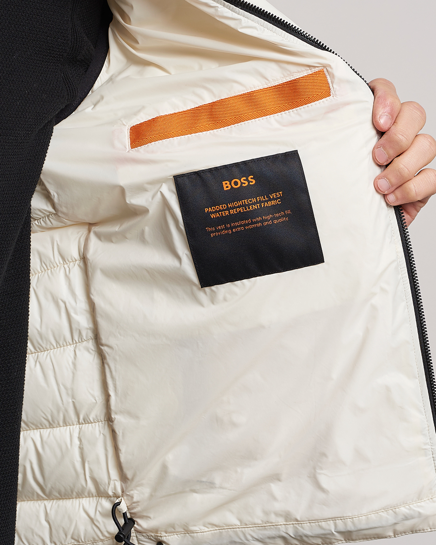 Herren | Westen | BOSS ORANGE | Odeno Down Vest Light Beige
