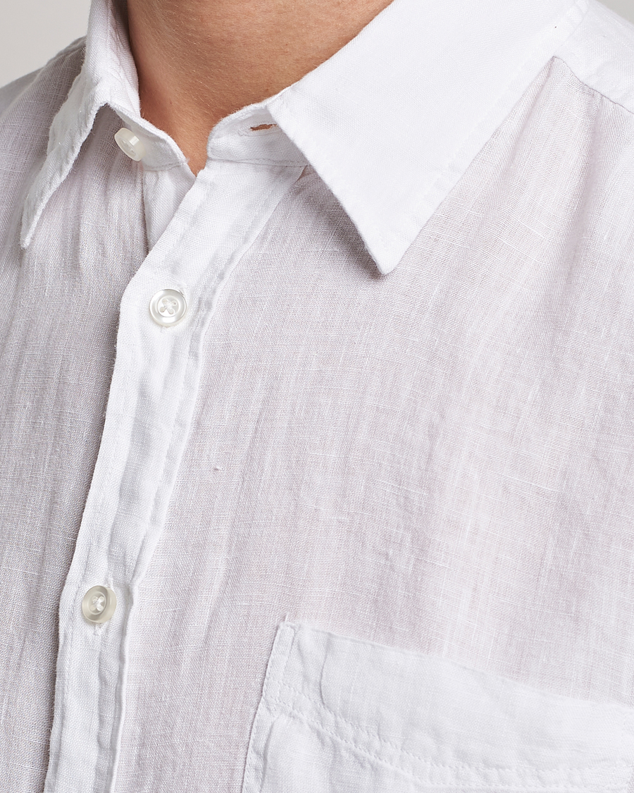 Herren | Hemden | BOSS ORANGE | Relegant Linen Shirt White