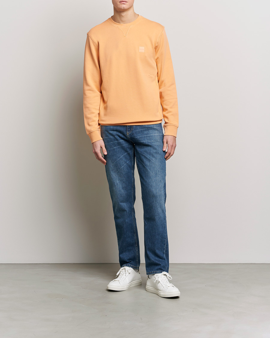 Herren | Pullover | BOSS ORANGE | Westart Logo Sweatshirt Pastel Orange