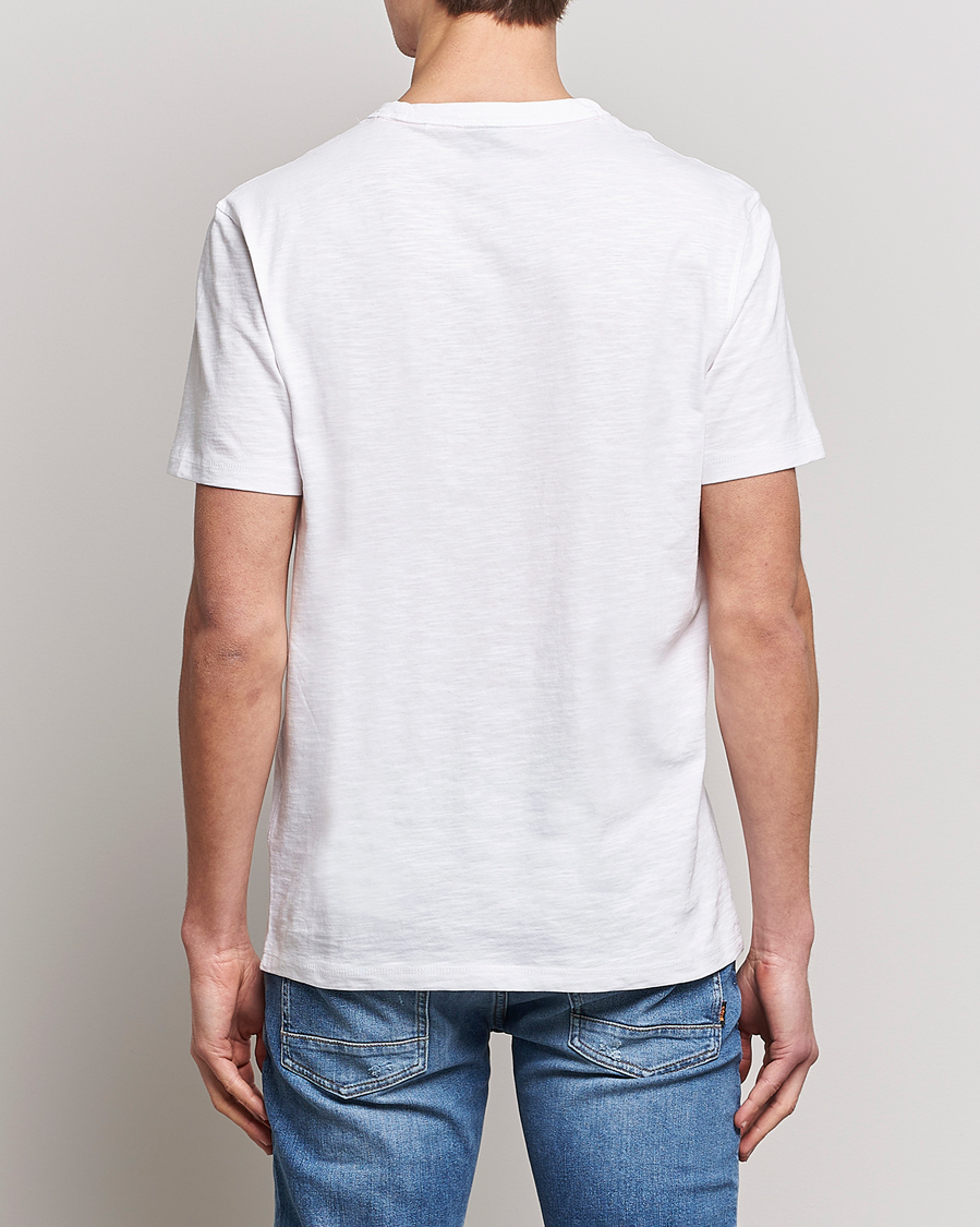 Herren | T-Shirts | BOSS ORANGE | Tegood Slub Crew Neck T-Shirt White