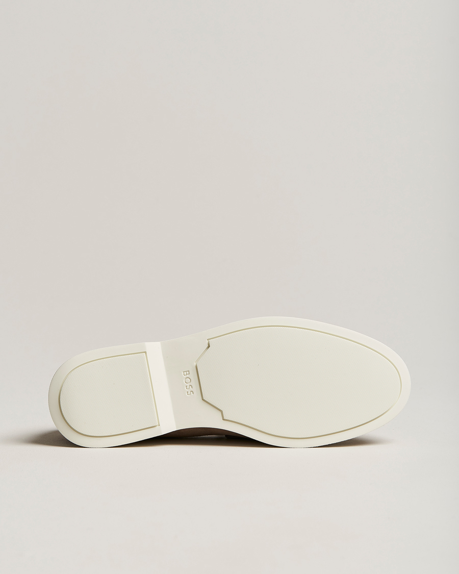 Herren | Sienne Suede Loafer Medium Beige | BOSS BLACK | Sienne Suede Loafer Medium Beige