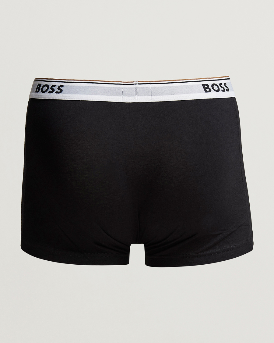 Herren | Unterwäsche | BOSS BLACK | 3-Pack Trunk Boxer Black