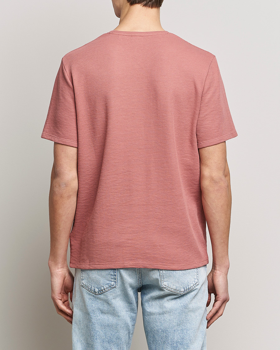 Herren | T-Shirts | BOSS BLACK | Waffle Logo Crew Neck T-Shirt Open Pink
