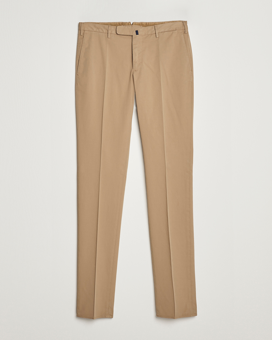 Herren | Hosen | Incotex | Slim Fit Comfort Chinos Beige