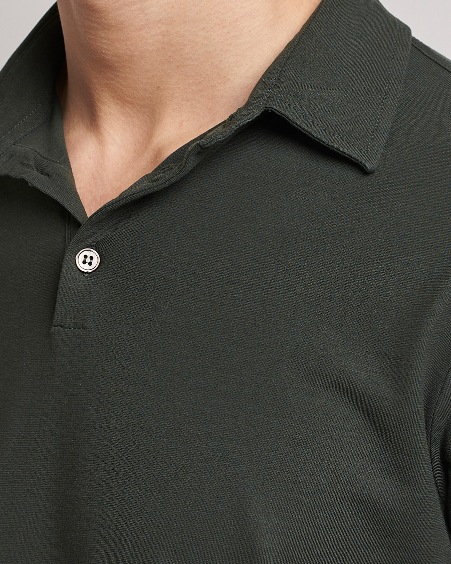 Herren | Poloshirts | Zanone | Ice Cotton Polo Military