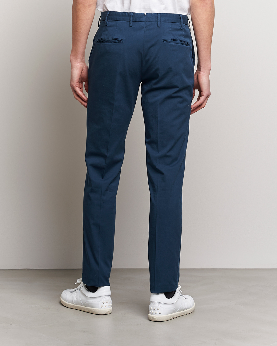 Herren | Hosen | Incotex | Slim Fit Chinolino Trousers Navy