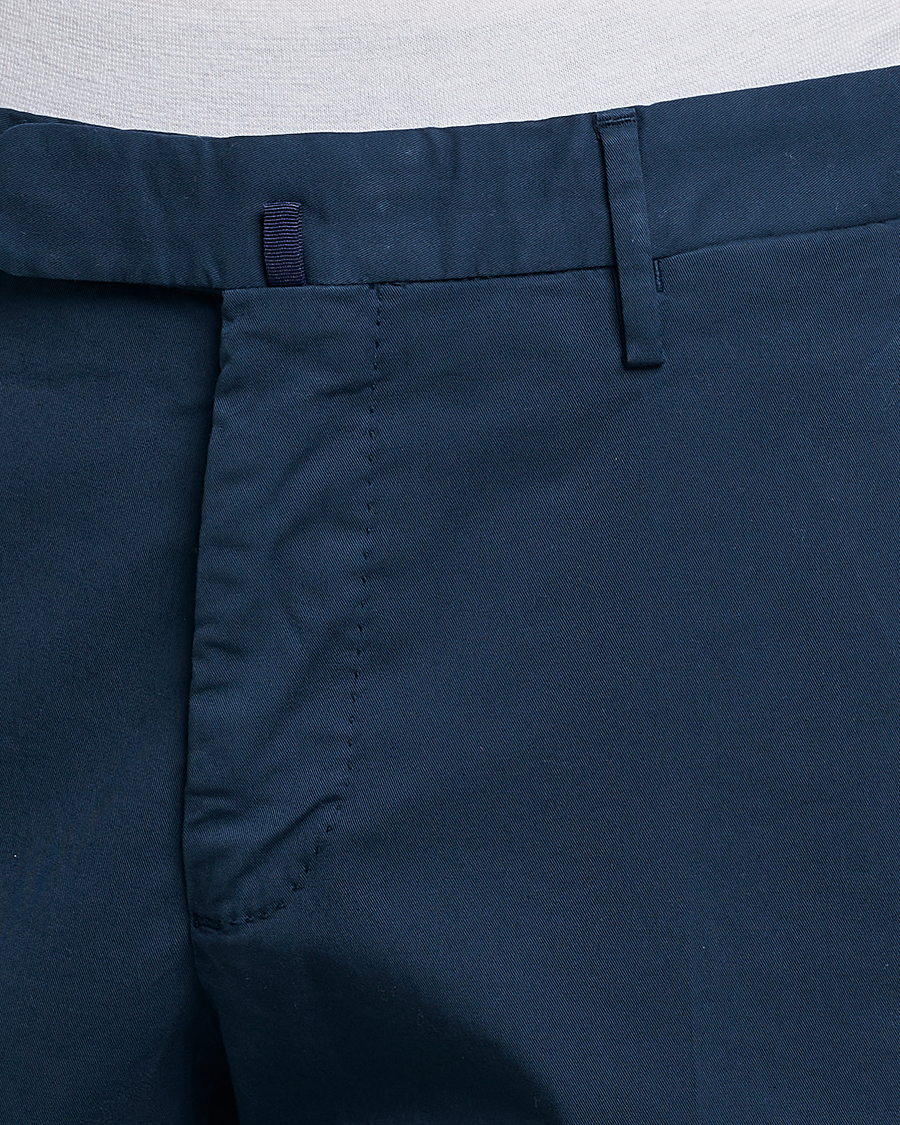 Herren | Hosen | Incotex | Slim Fit Chinolino Trousers Navy