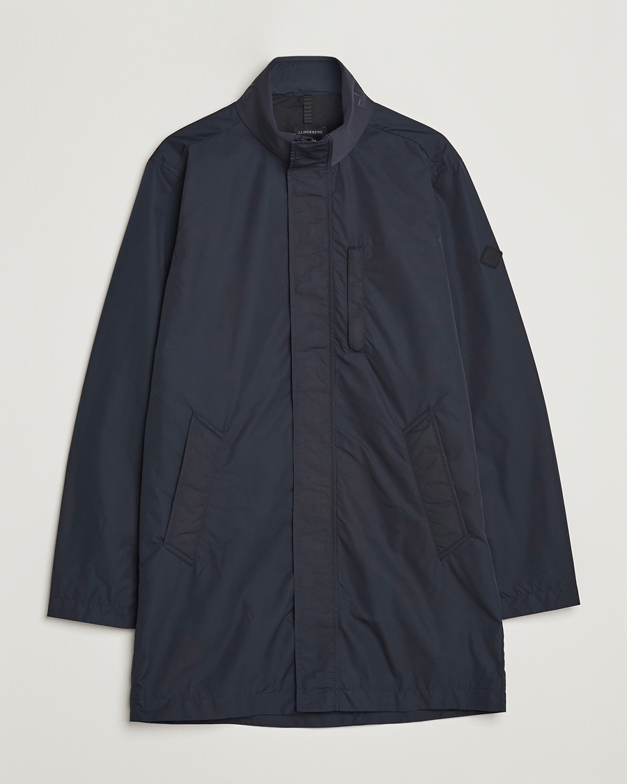Herren | Jacken | J.Lindeberg | Terry Poly Coat Navy