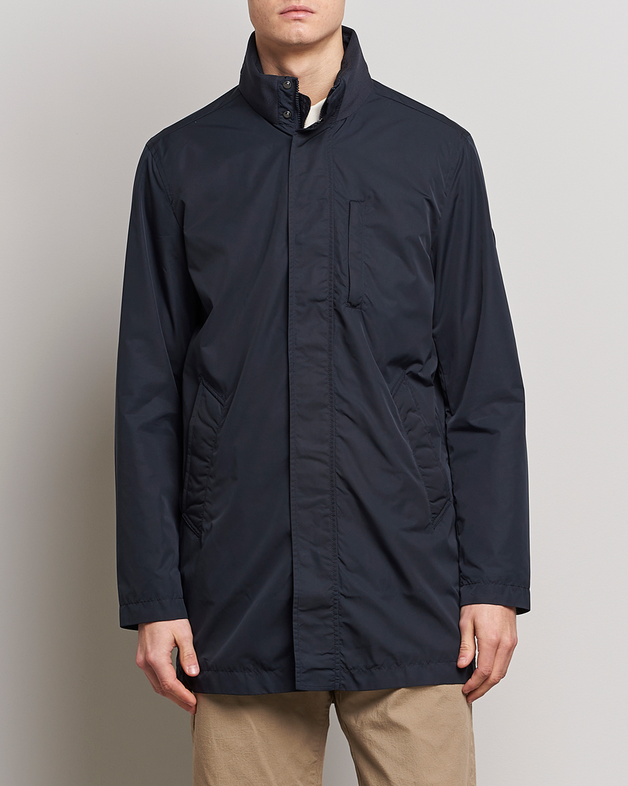 Herren | Jacken | J.Lindeberg | Terry Poly Coat Navy