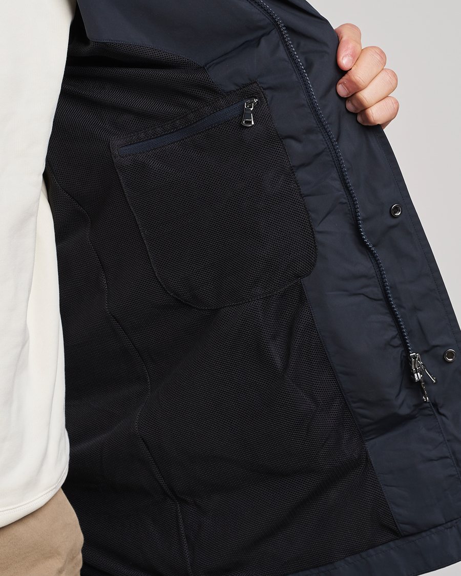 Herren | Jacken | J.Lindeberg | Terry Poly Coat Navy