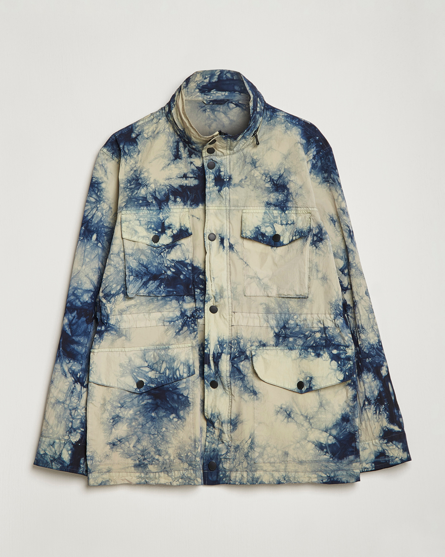 Herren | Jacken | J.Lindeberg | Hayes Tie Dye Recycled Nylon Field Jacket Aloe