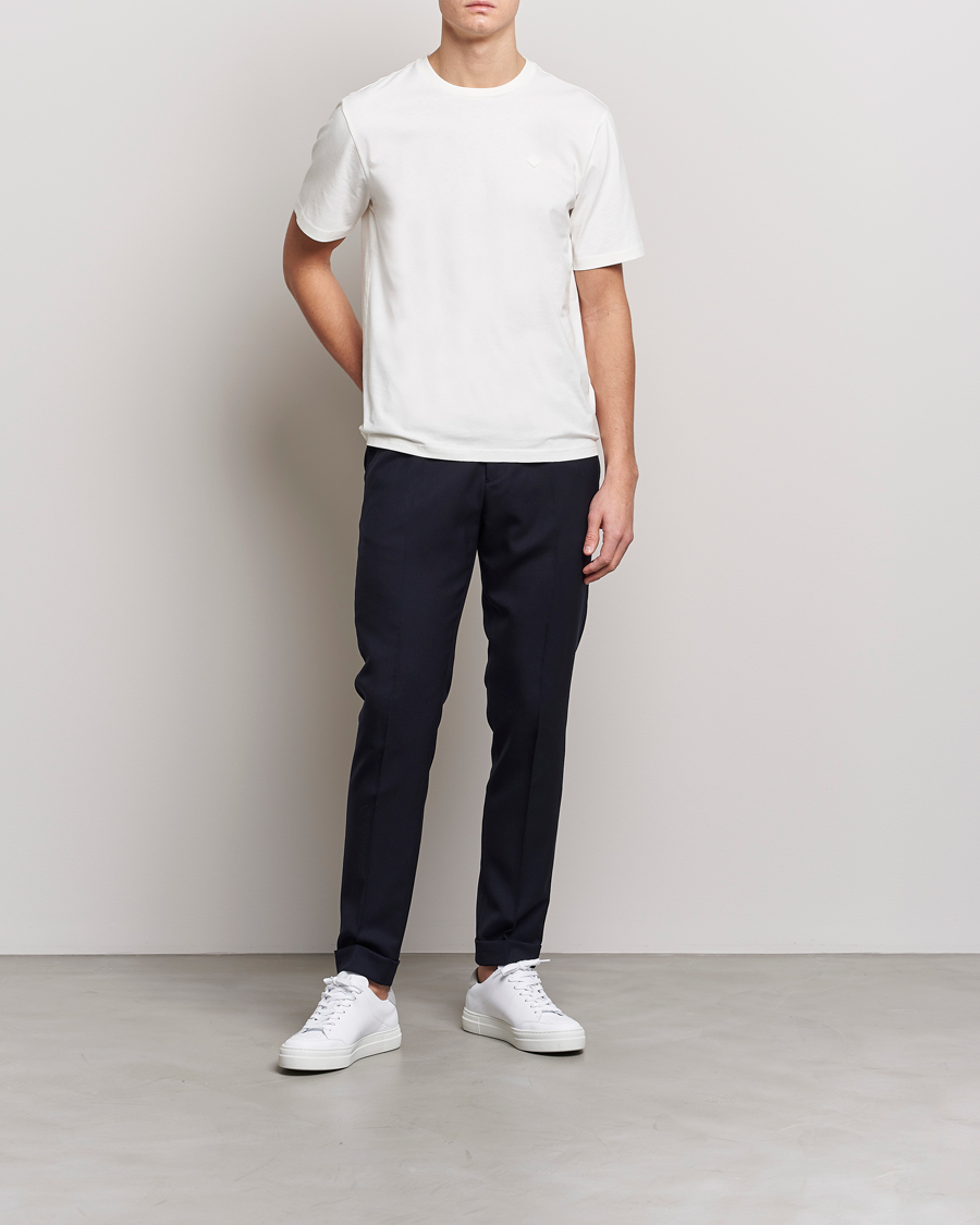 Herren | T-Shirts | J.Lindeberg | Dale Organic Cotton Patch T-Shirt Cloud White