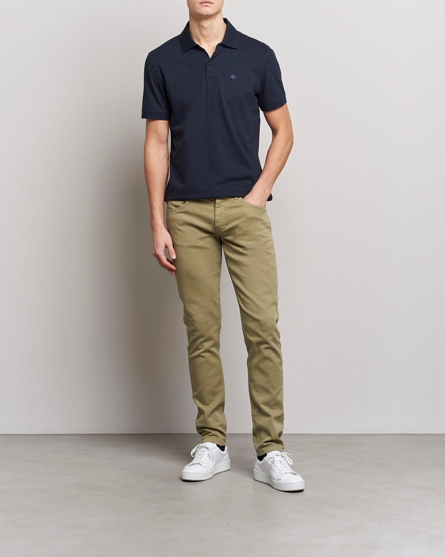 Herren | Poloshirts | J.Lindeberg | Rubi Slim Fit Polo Navy